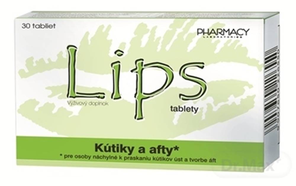 Lips LIPS tablety kutiky a afty