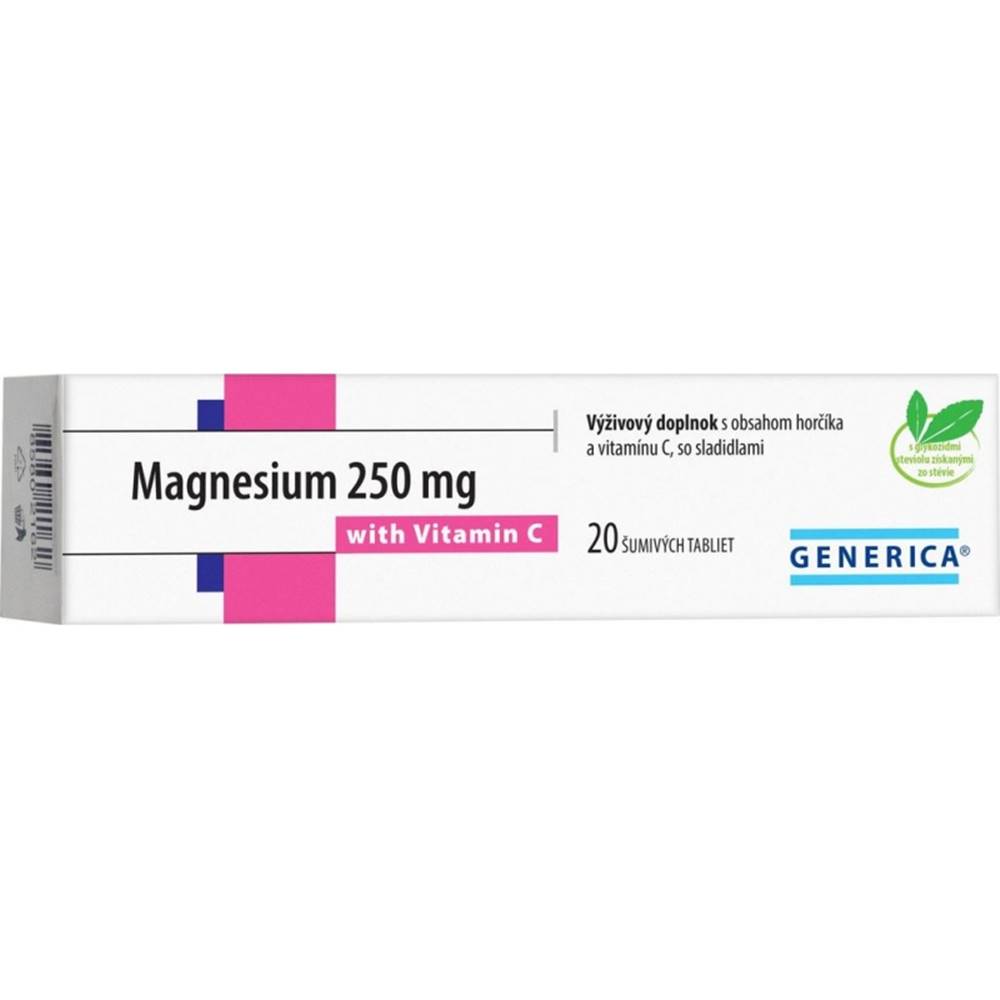 Generica GENERICA Magnesium 250 mg + Vitamin C