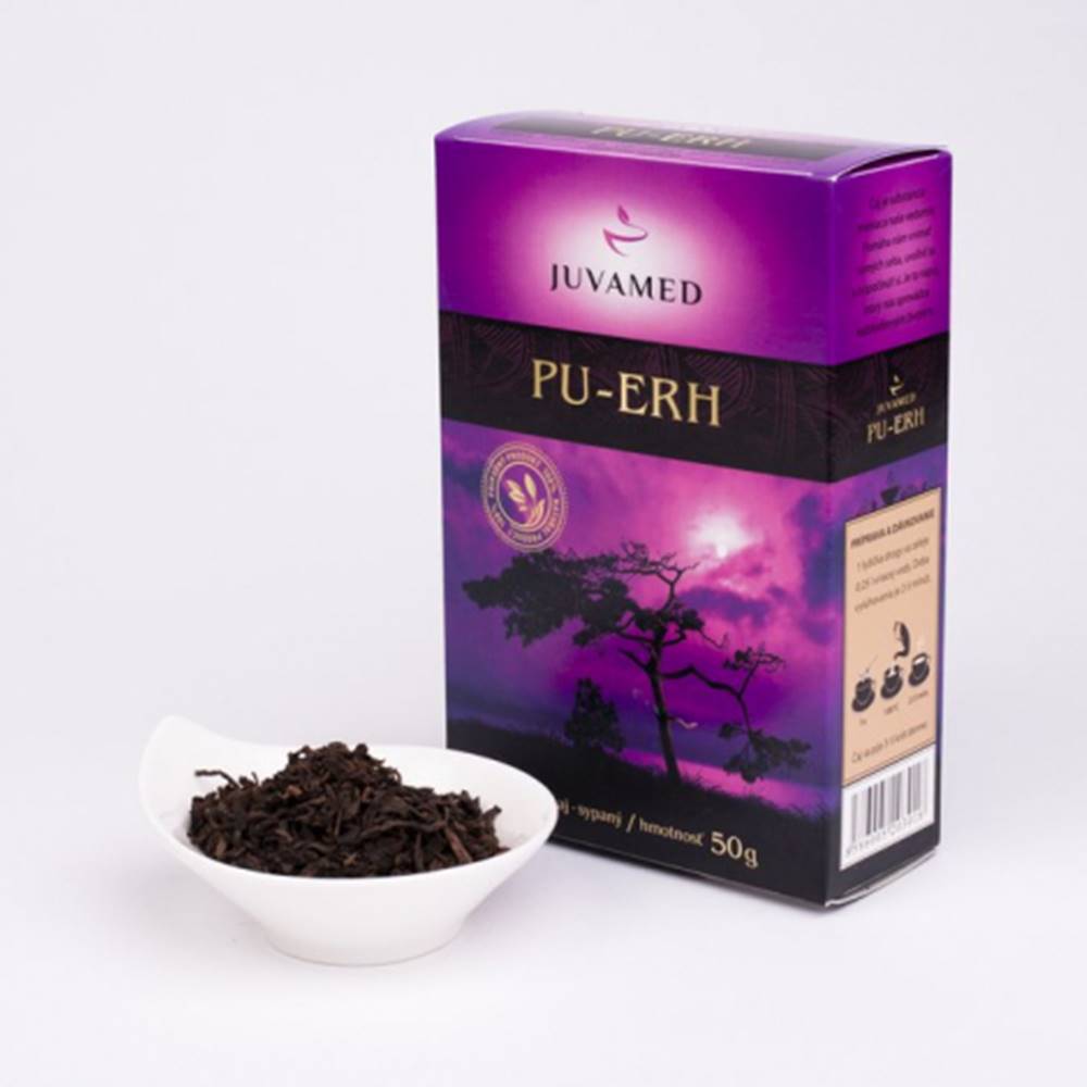 Juvamed Juvamed PU-ERH ČIERNY sypaný čaj 50 g
