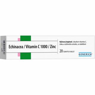 Generica Echinacea/vitamín C/ Zinok tbl EFF 20