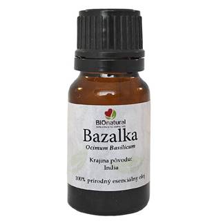 Bionatural Bazalka, esenciálny olej 10 ml