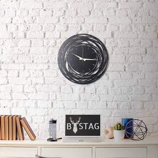 Bystag Kovové nástenné hodiny Ball, 50 × 50 cm, značky Bystag